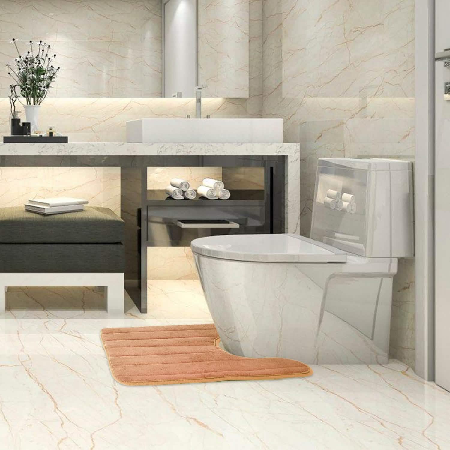 U Shaped Non-slip Toilet Mat DailySale