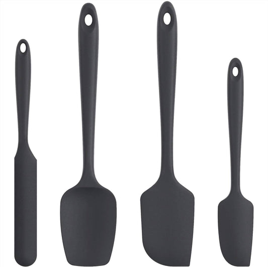 U-Taste Silicone Spatula Set with 480 Degrees Fahrenheit Heat Resistant DailySale