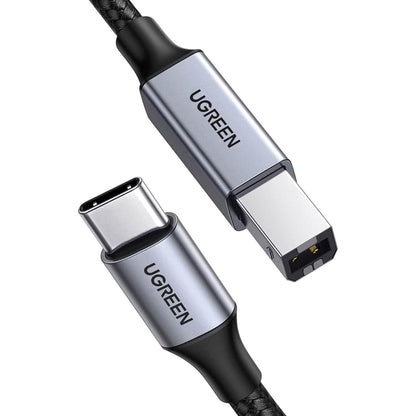 UGREEN USB B to USB C 3 FT Printer Cable (Refurbished) DailySale