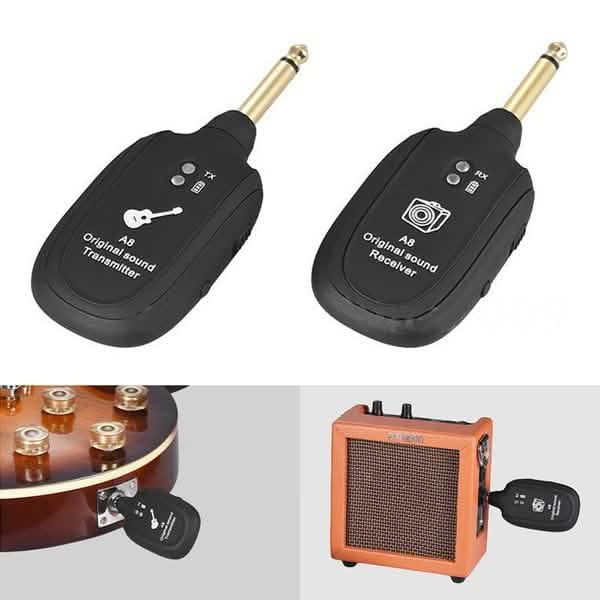 UHF Guitar Wireless System Transmitter Receiver DailySale