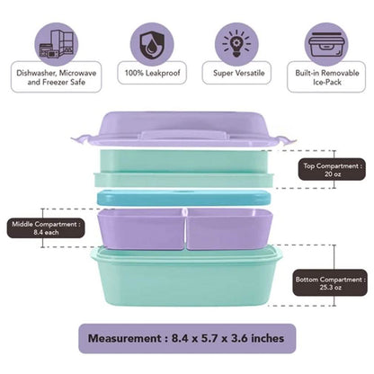 Ultimate Bento Box - Lunch Box for Kids & Adults DailySale