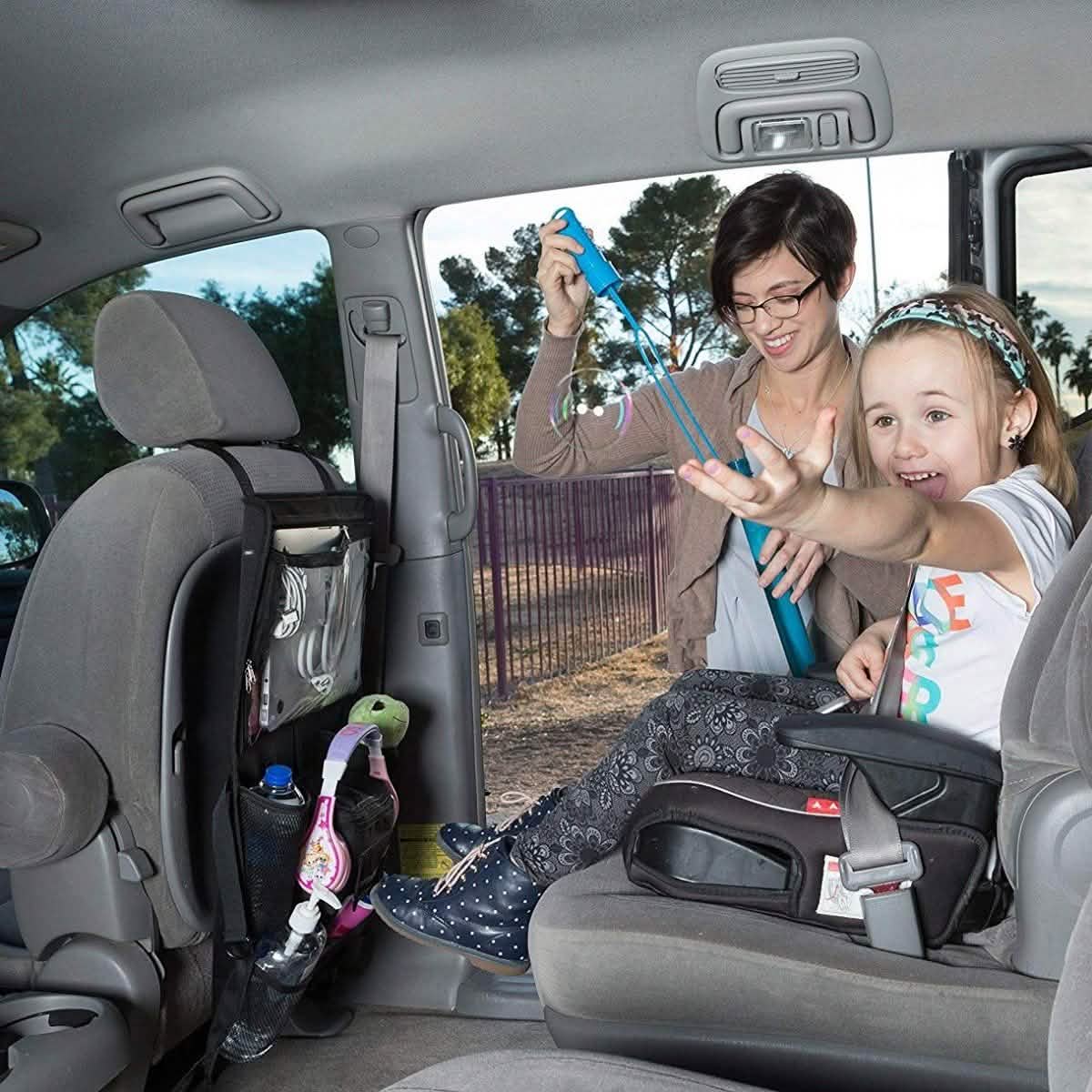 Ultimate Car Backseat Organizer with Tablet Pocket and Cup Holder DailySale