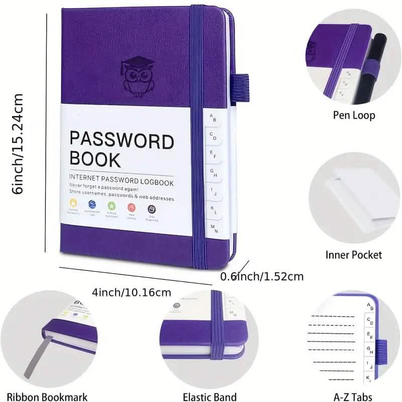 Ultimate Secure Password Organizer Journal DailySale