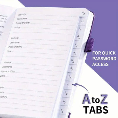 Ultimate Secure Password Organizer Journal DailySale