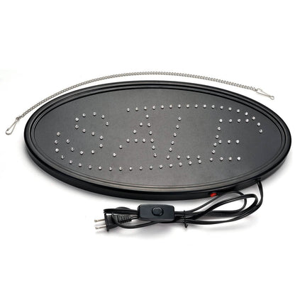 Ultra Bright Open Sign Neon LED Light Animated Motion Flash Business Ad Board DailySale