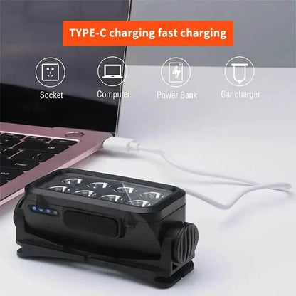Ultra-Bright Rechargeable Headlight with 6 Modes LED Headlamp DailySale