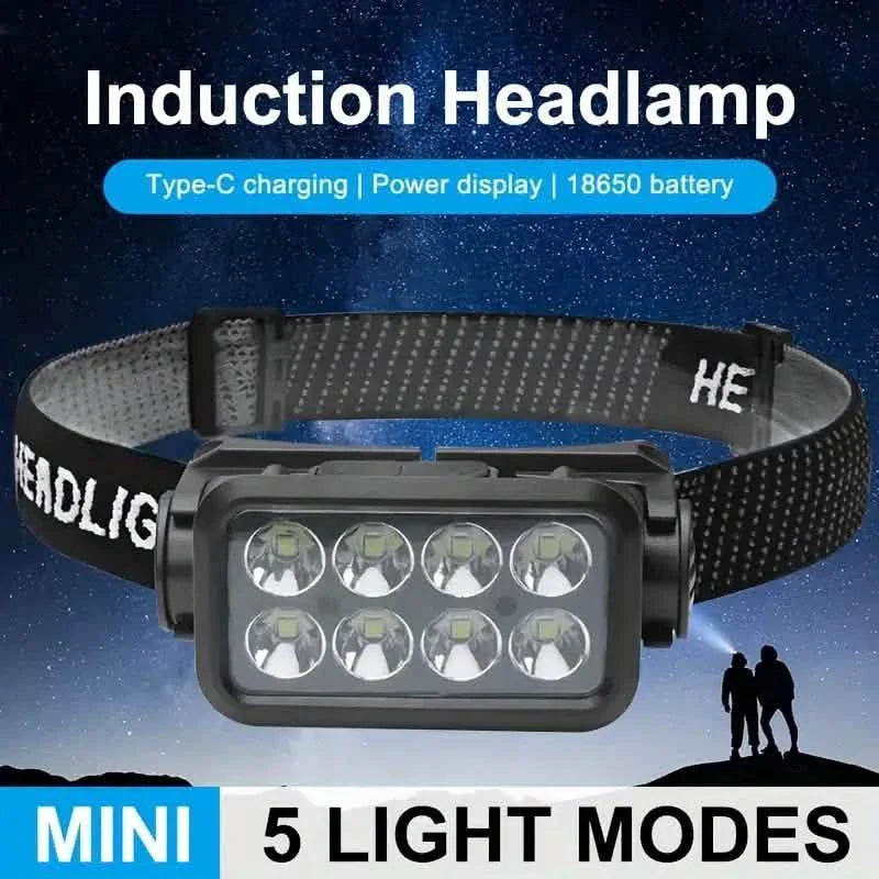 Ultra-Bright Rechargeable Headlight with 6 Modes LED Headlamp DailySale