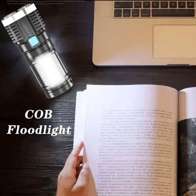 Ultra-Bright USB Rechargeable LED Flashlight DailySale