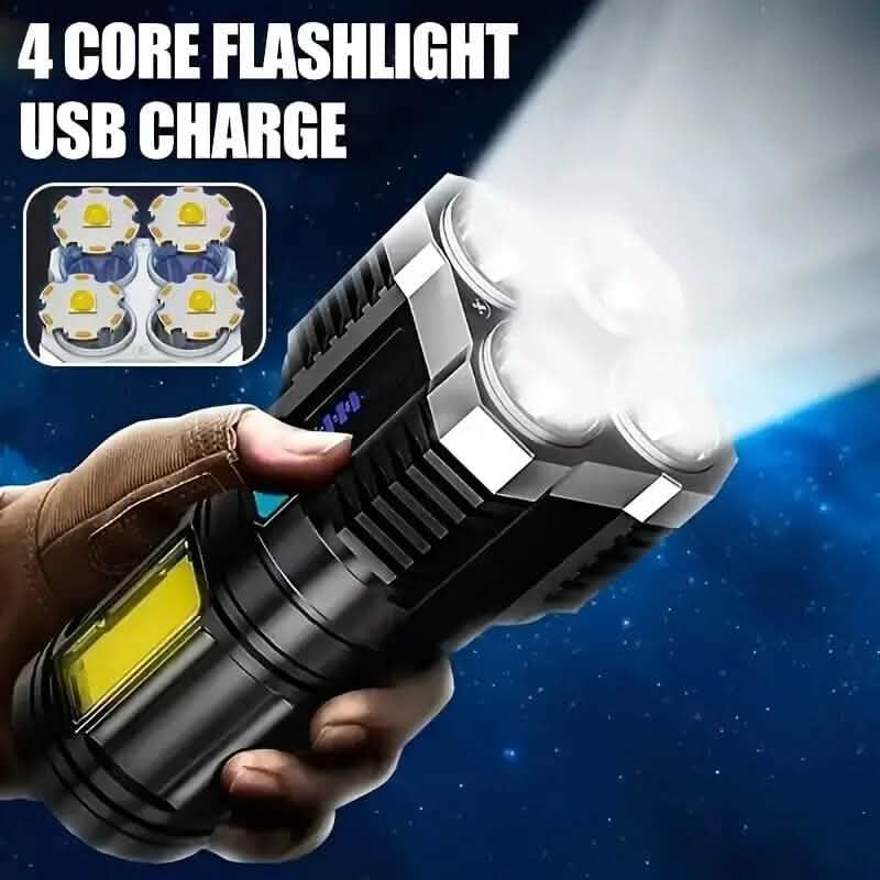 Ultra-Bright USB Rechargeable LED Flashlight DailySale
