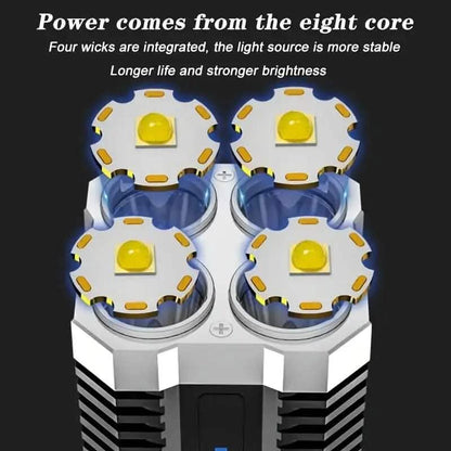 Ultra-Bright USB Rechargeable LED Flashlight DailySale