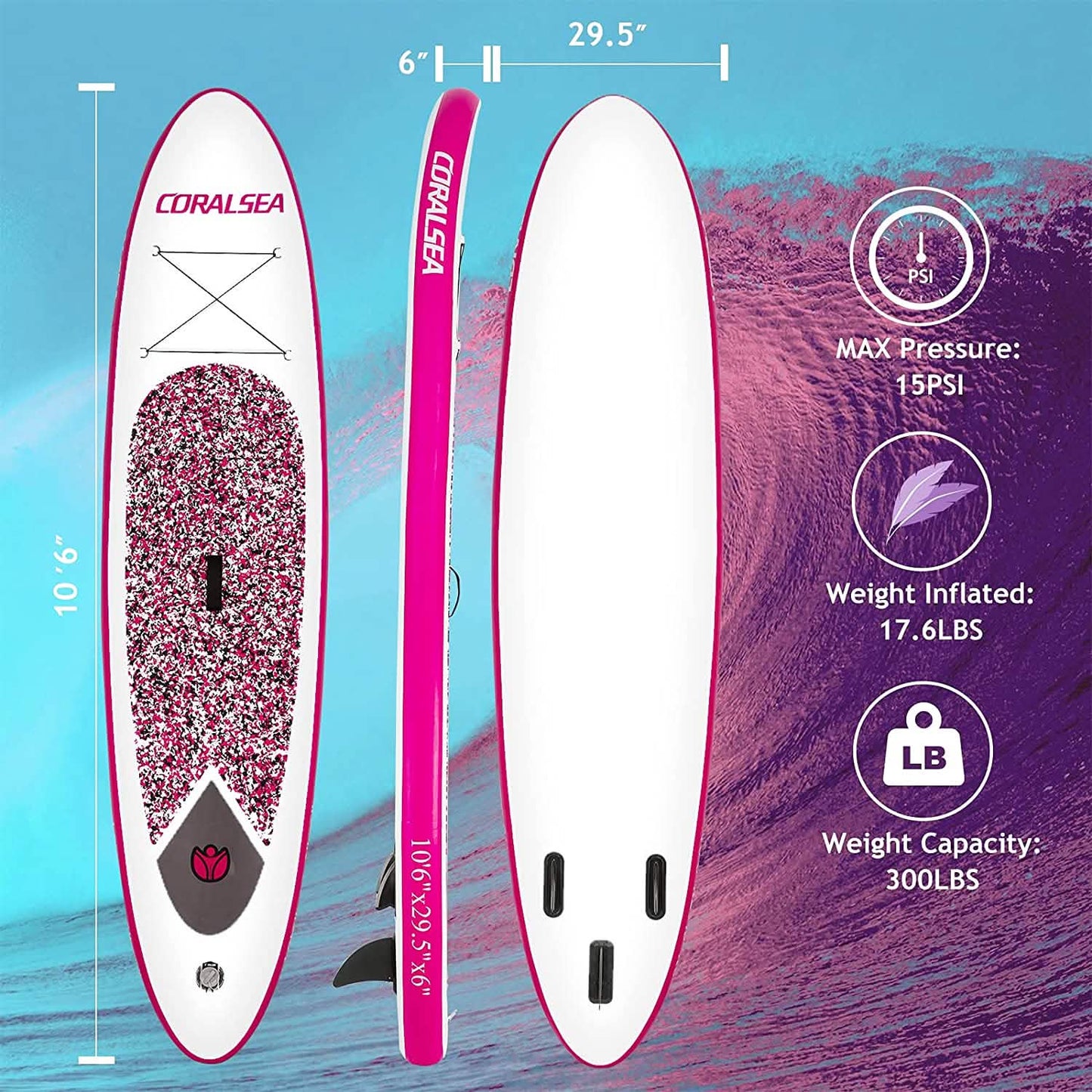 Ultra-Light Inflatable Paddle Board DailySale