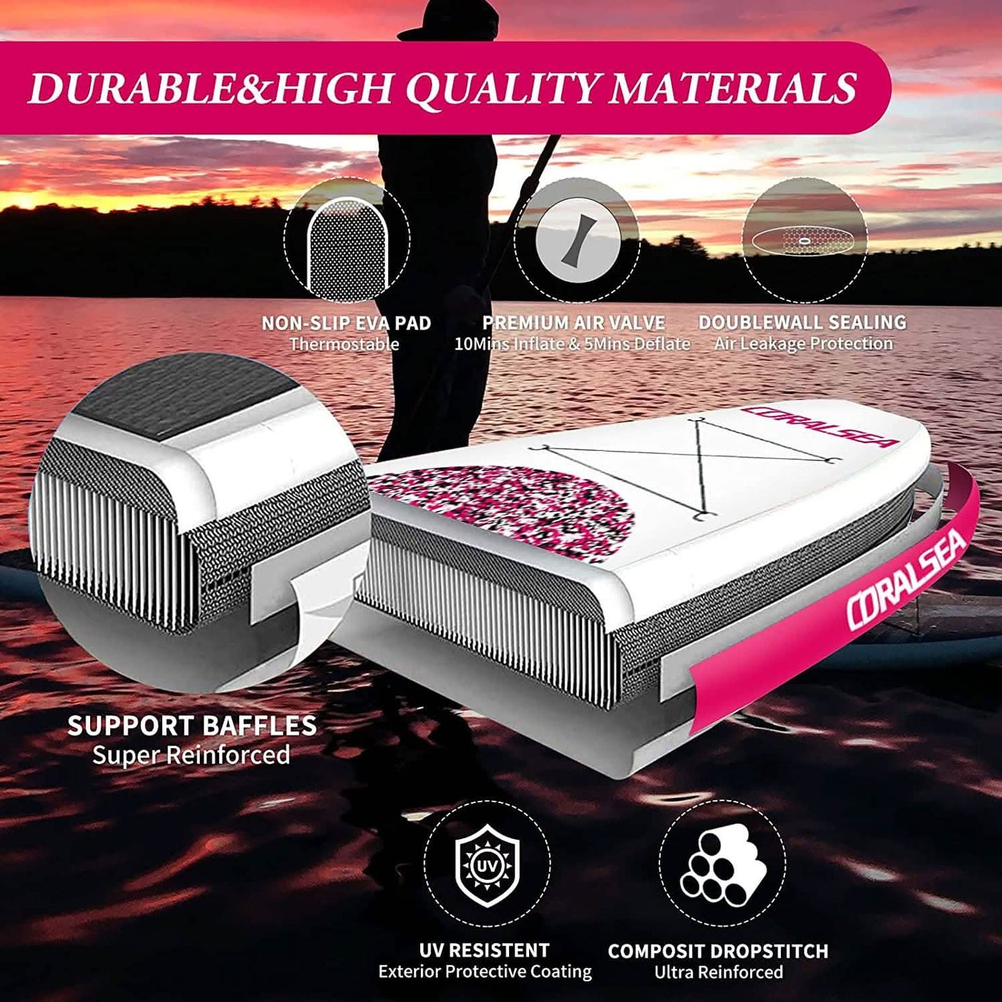 Ultra-Light Inflatable Paddle Board DailySale