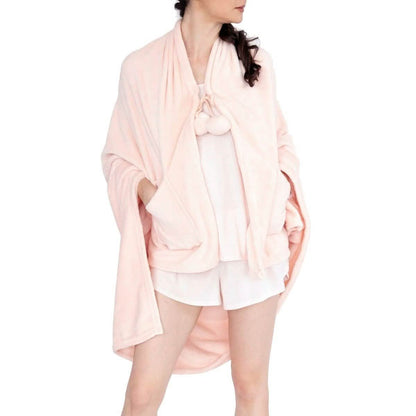 Ultra-Plush Faux Fur Fleece Wearable Blanket DailySale