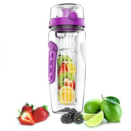 Ultra Portable Fruit Infusing Water Bottle 32oz DailySale