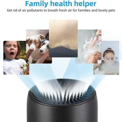 Ultra Quiet HEPA Air Purifier for Home Bedroom DailySale