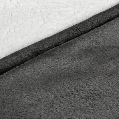 Ultra-Soft Sherpa Fleece Hoodie Blanket - Cozy Oversized Wearable Snuggle Sweatshirt DailySale