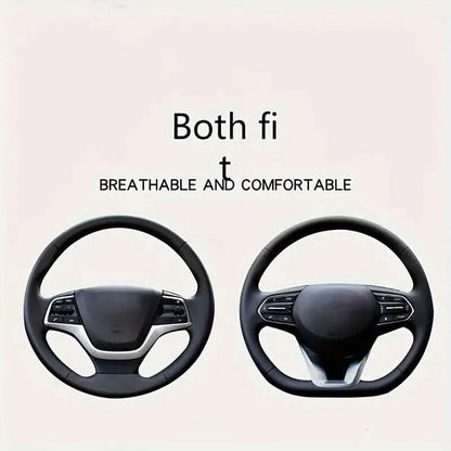 Ultra-Thin Breathable Colorful Hemp Steering Wheel Cover DailySale