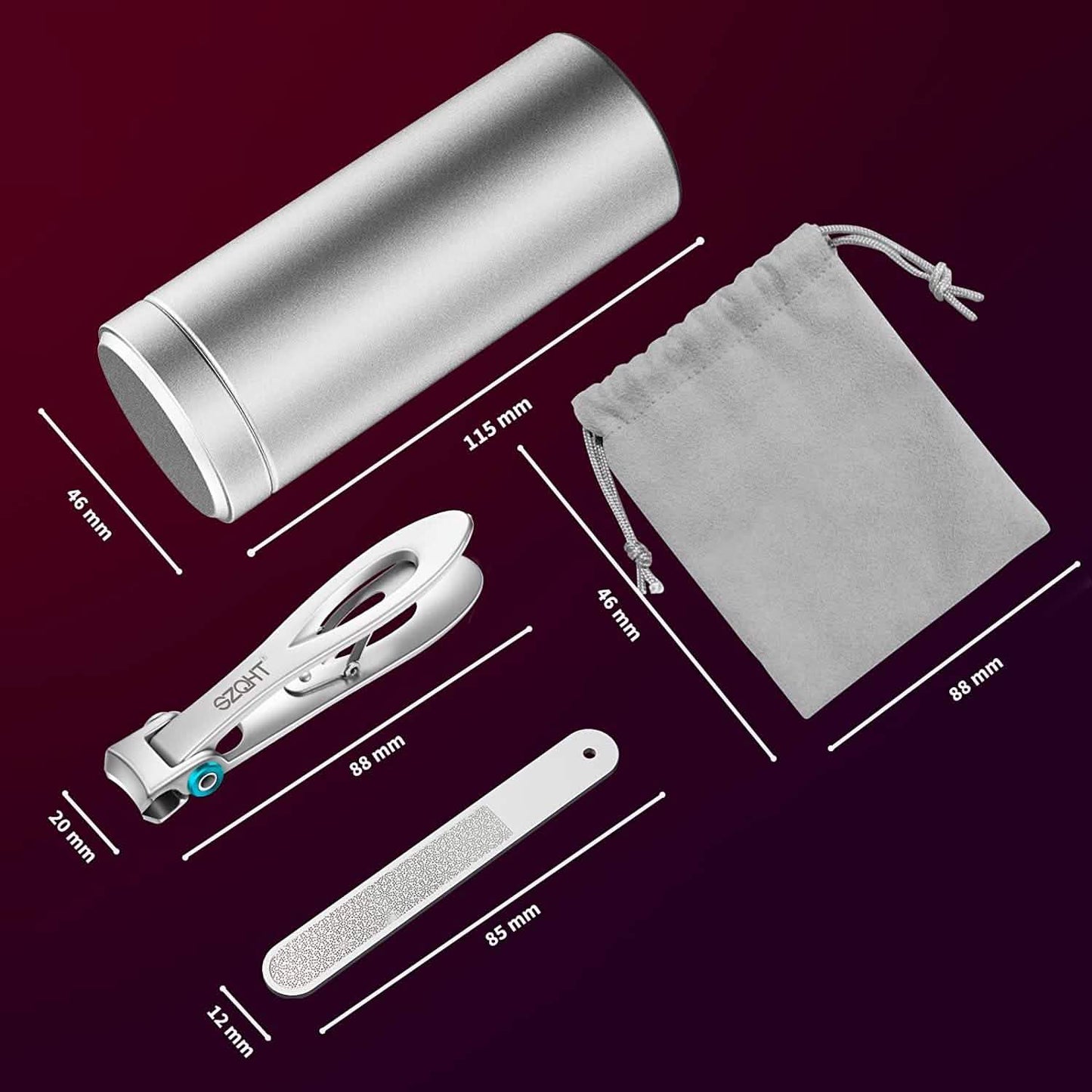 Ultra Wide Jaw Opening Nail Clippers Set DailySale