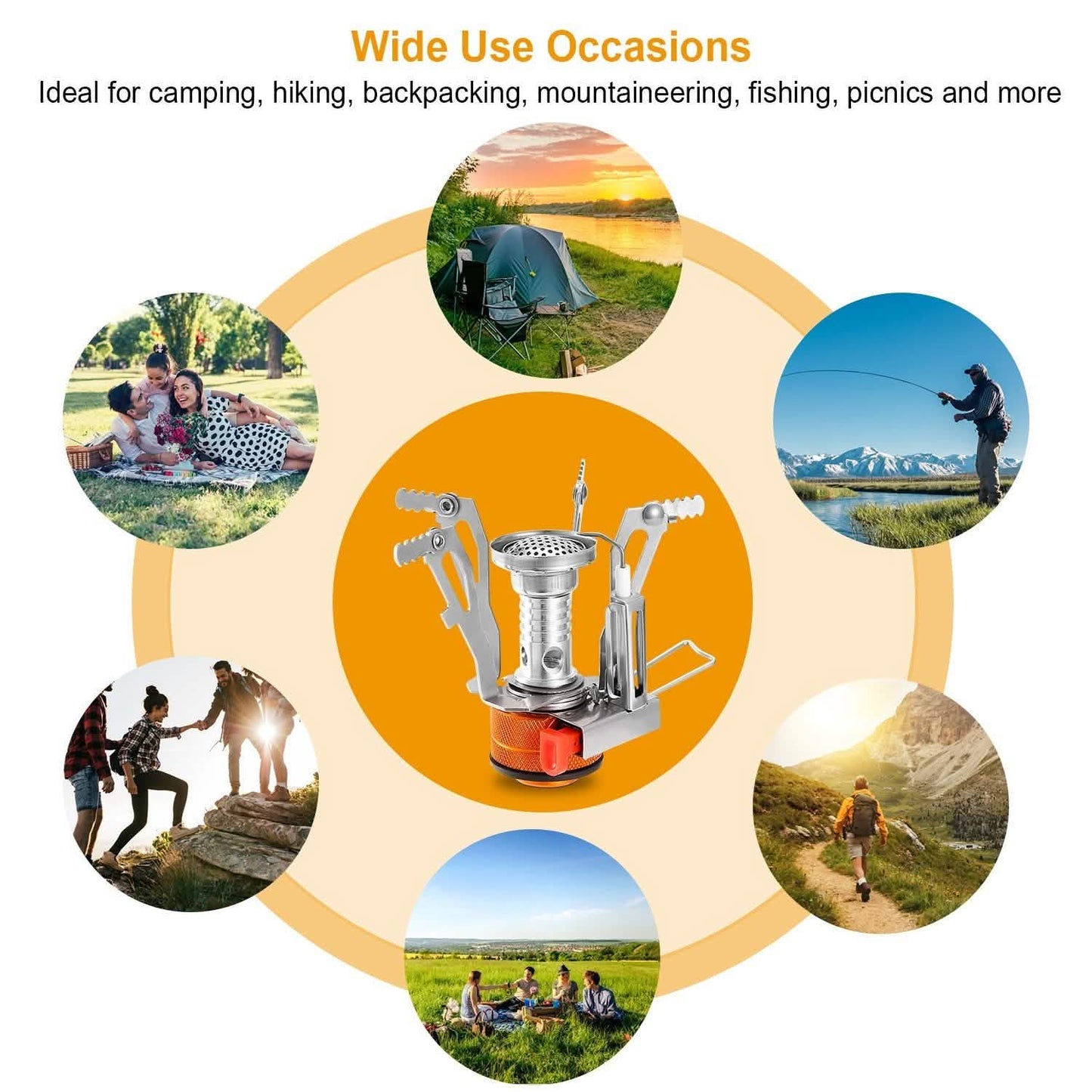 Ultralight Portable Camping Stoves DailySale