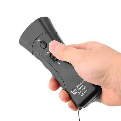 Ultrasonic Aggressive Animal Attacks Repeller Flashlight DailySale