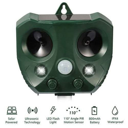 Ultrasonic Animal Repeller Solar DailySale