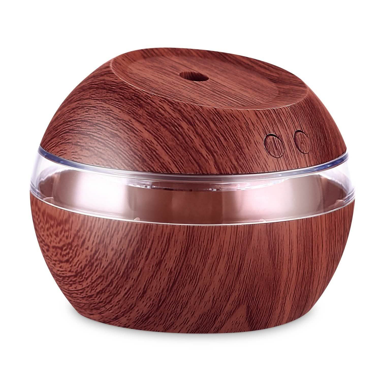 Ultrasonic Aroma Essential Oil Diffuser Wood Grain DailySale