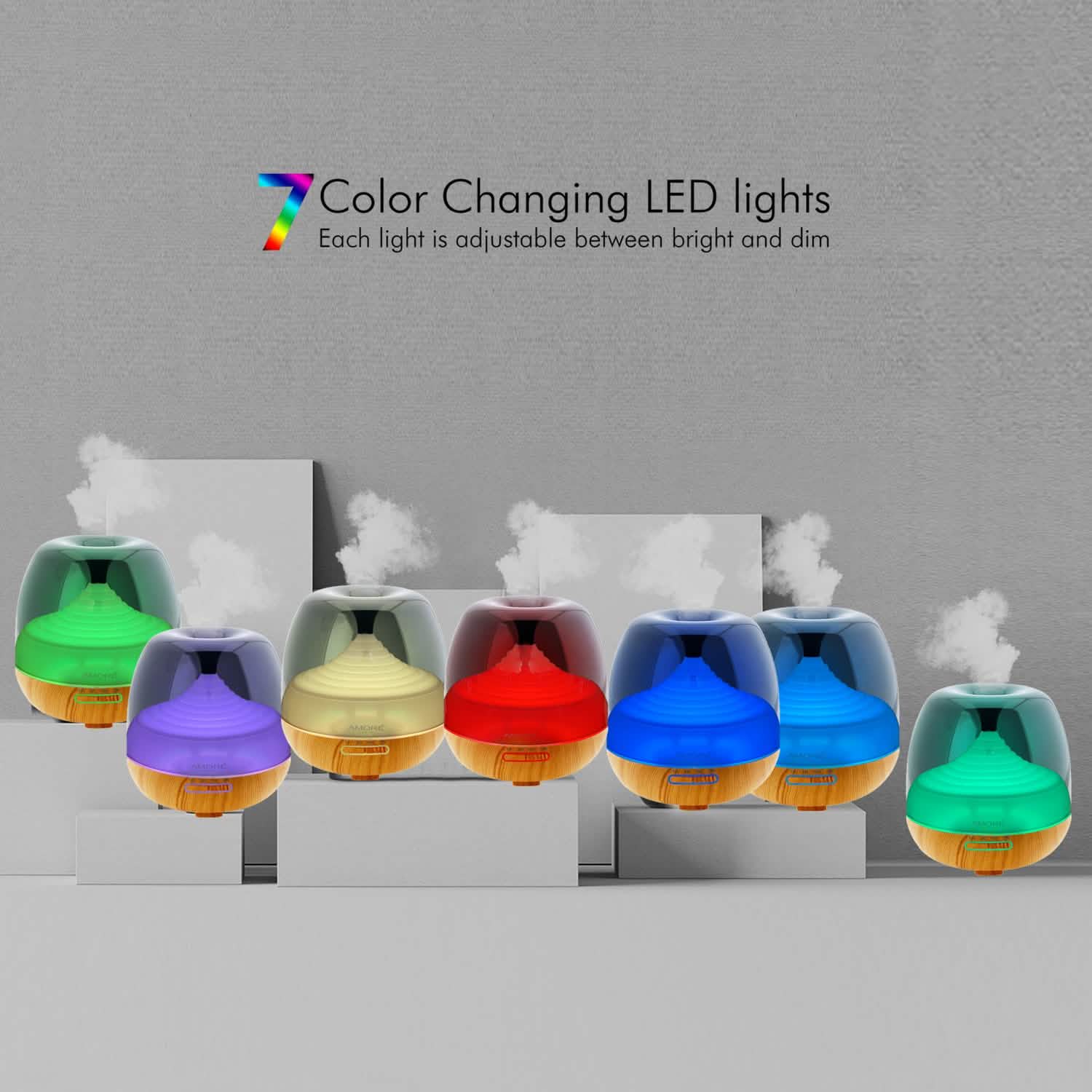 Ultrasonic Aromatherapy Cool Mist Humidifier Diffuser DailySale