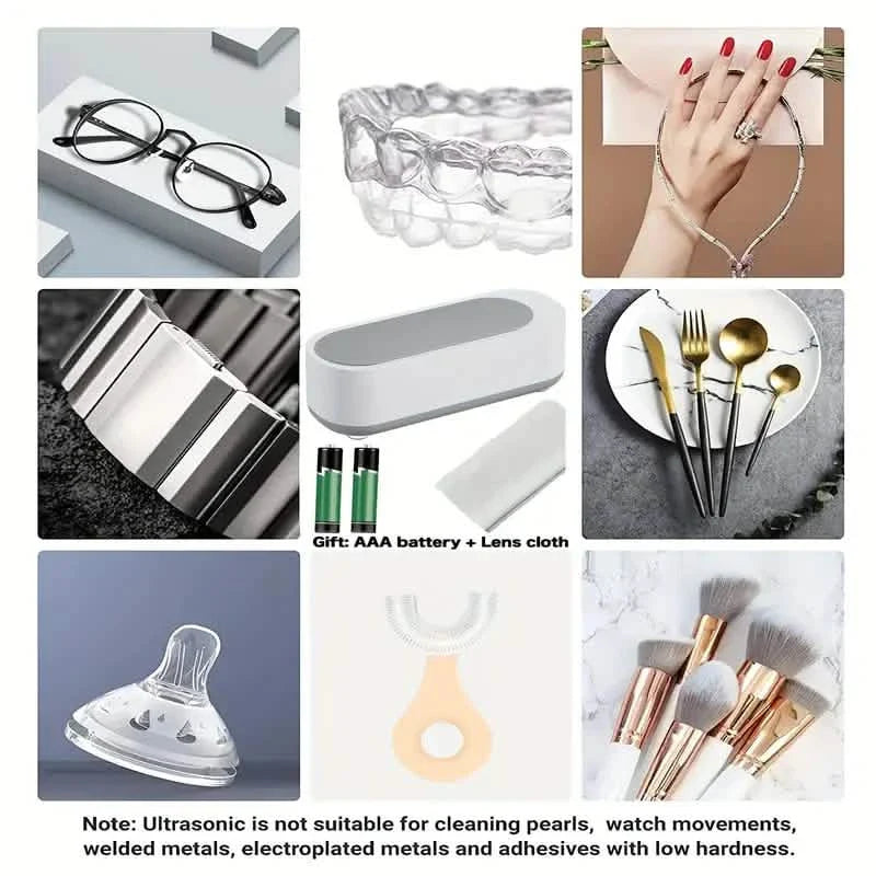 Ultrasonic Jewelry Cleaner Portable DailySale