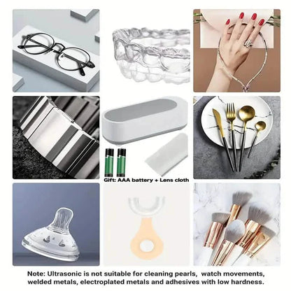Ultrasonic Jewelry Cleaner Portable DailySale