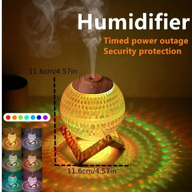 Ultrasonic Moon Night Light Humidifier Dimmable USB Humidificador Mist Maker DailySale