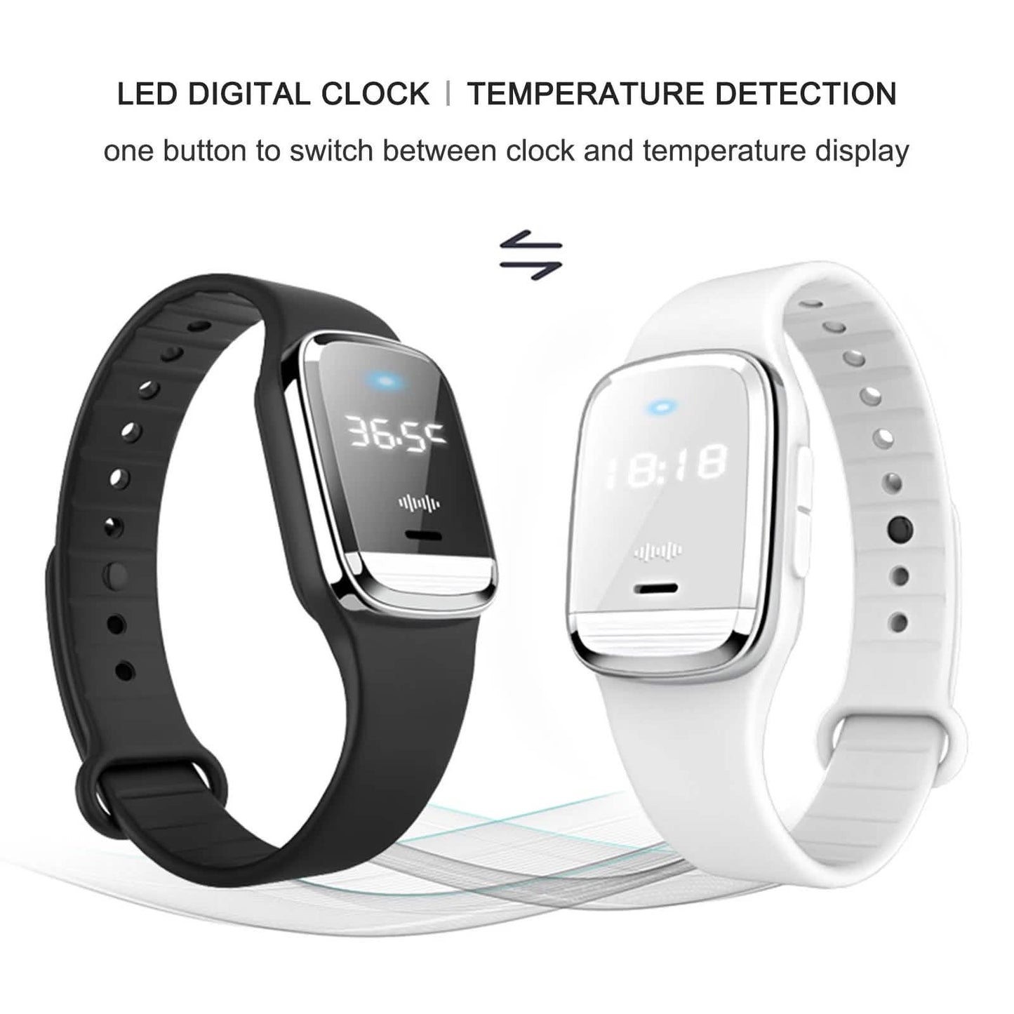 Ultrasonic Mosquito Repellent Watch DailySale