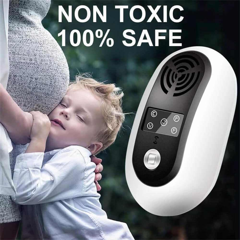 Ultrasonic Pest Control Noiseless Plug In Repellent DailySale