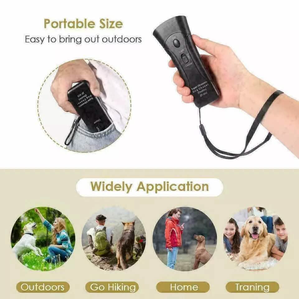Ultrasonic Pet Dog Anti Bark Training Chaser Control Device DailySale