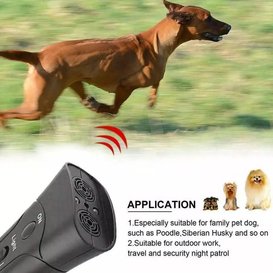 Ultrasonic Pet Dog Anti Bark Training Chaser Control Device DailySale