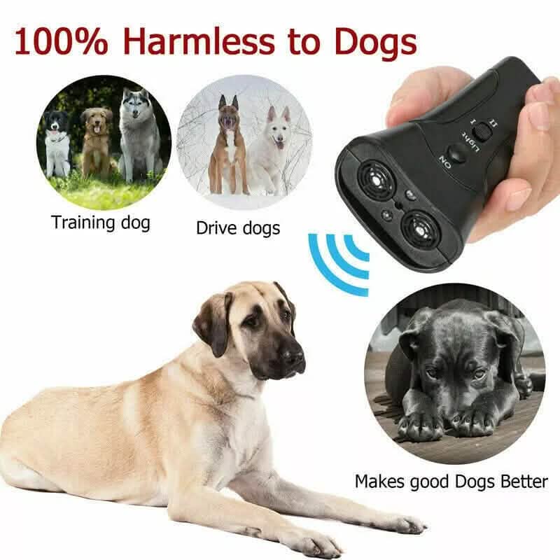 Ultrasonic Pet Dog Anti Bark Training Chaser Control Device DailySale