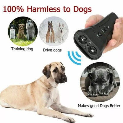 Ultrasonic Pet Dog Anti Bark Training Chaser Control Device DailySale