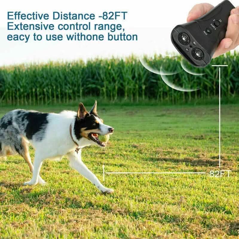 Ultrasonic Pet Dog Anti Bark Training Chaser Control Device DailySale