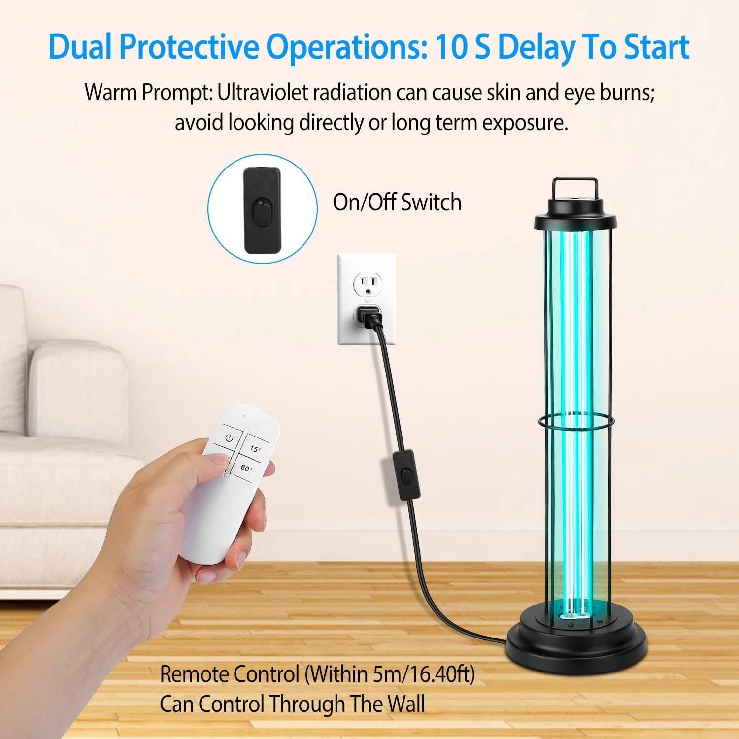 Ultraviolet Disinfection Sterilizer Tube Light DailySale