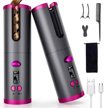 Unbound Cordless Automatic Hair Curler DailySale