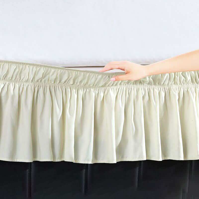 Undercliff Easy Wrap Elastic Ruffled 16 Bed Skirt DailySale