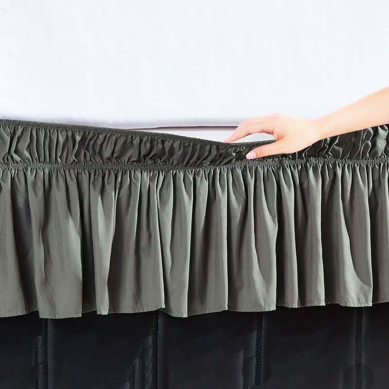Undercliff Easy Wrap Elastic Ruffled 16 Bed Skirt DailySale