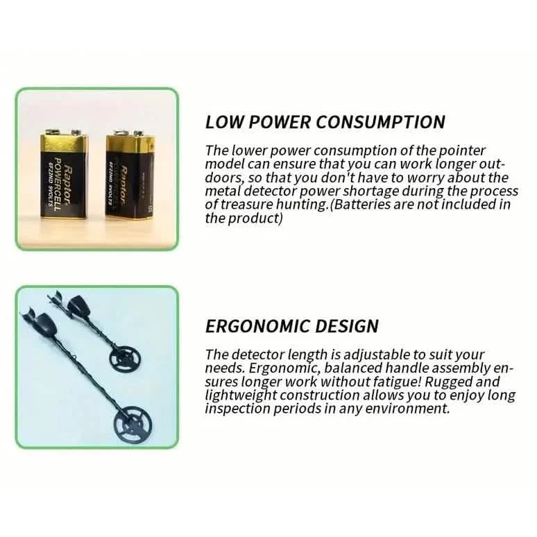 Underground Metal Detector GTX 5030 Detecting Copper and Iron DailySale