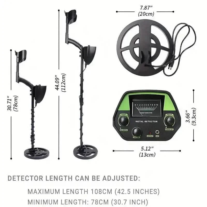 Underground Metal Detector GTX 5030 Detecting Copper and Iron DailySale