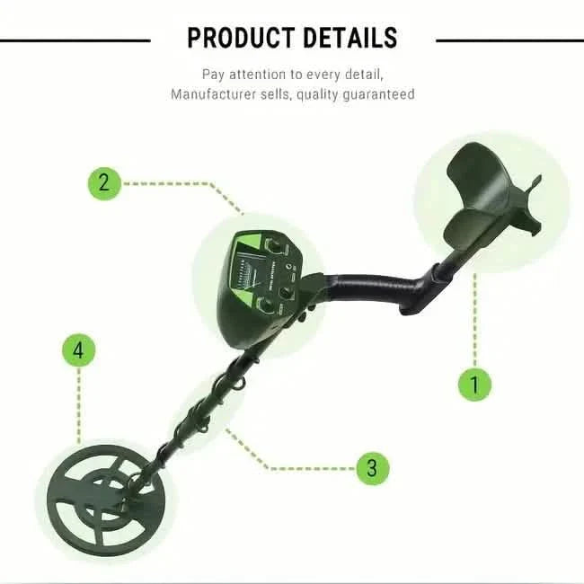 Underground Metal Detector GTX 5030 Detecting Copper and Iron DailySale