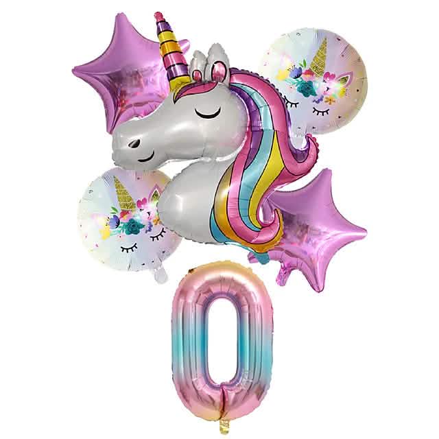Unicorn Balloons for Birthday Decorations DailySale