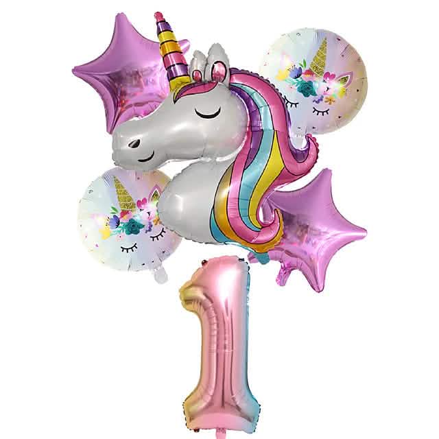 Unicorn Balloons for Birthday Decorations DailySale