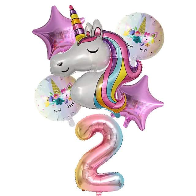 Unicorn Balloons for Birthday Decorations DailySale