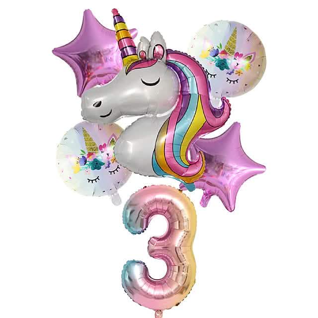 Unicorn Balloons for Birthday Decorations DailySale