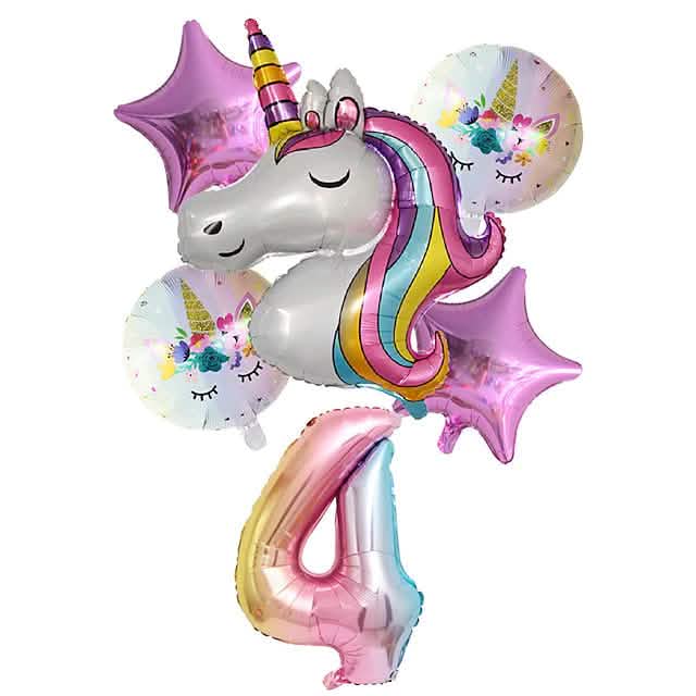 Unicorn Balloons for Birthday Decorations DailySale