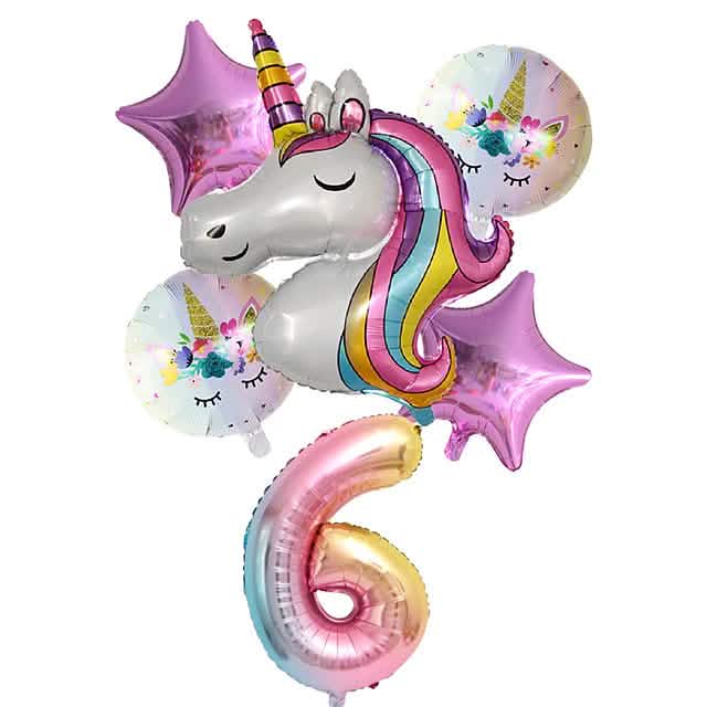 Unicorn Balloons for Birthday Decorations DailySale